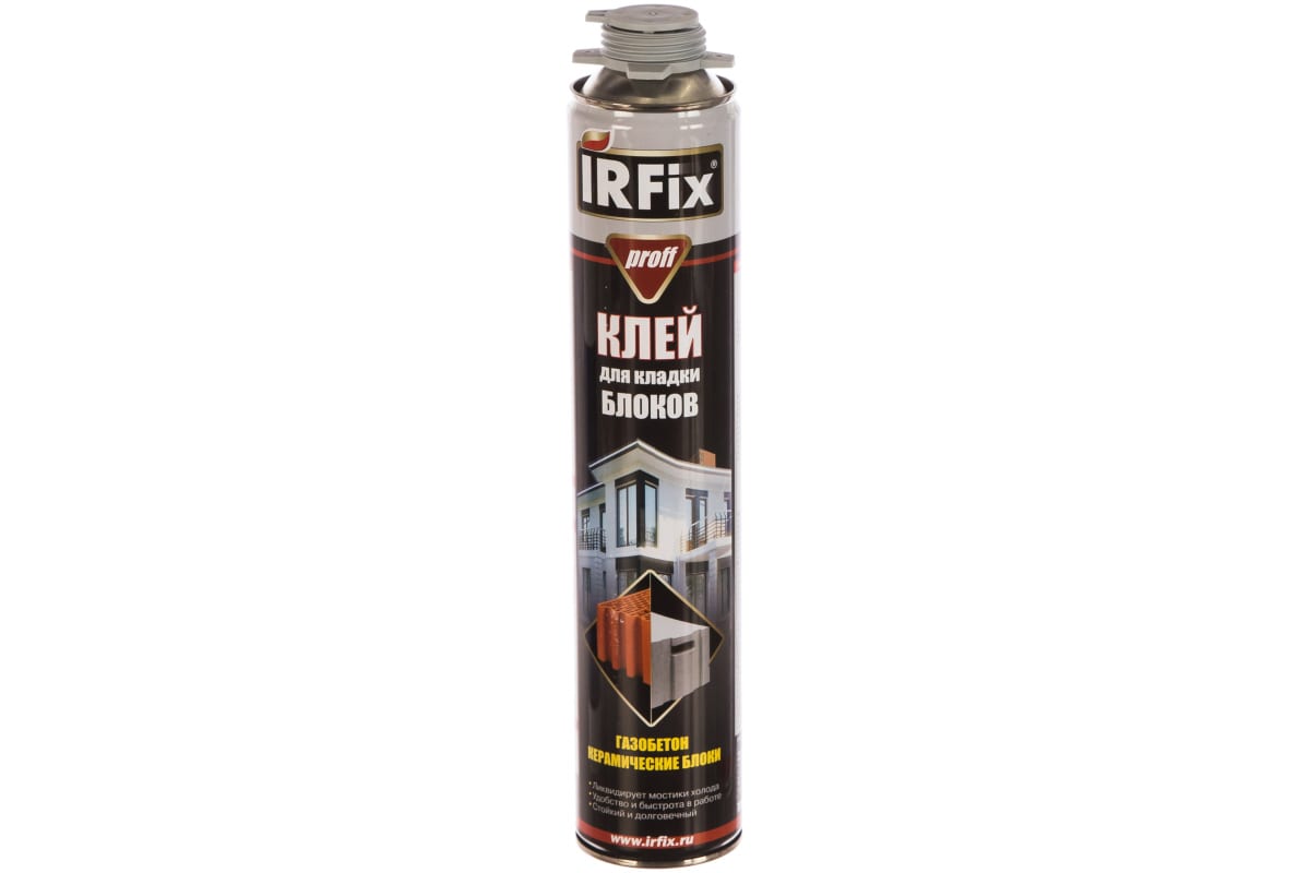 Строительный клей для кладки блоков IRFIX Proff 750 мл 10007
