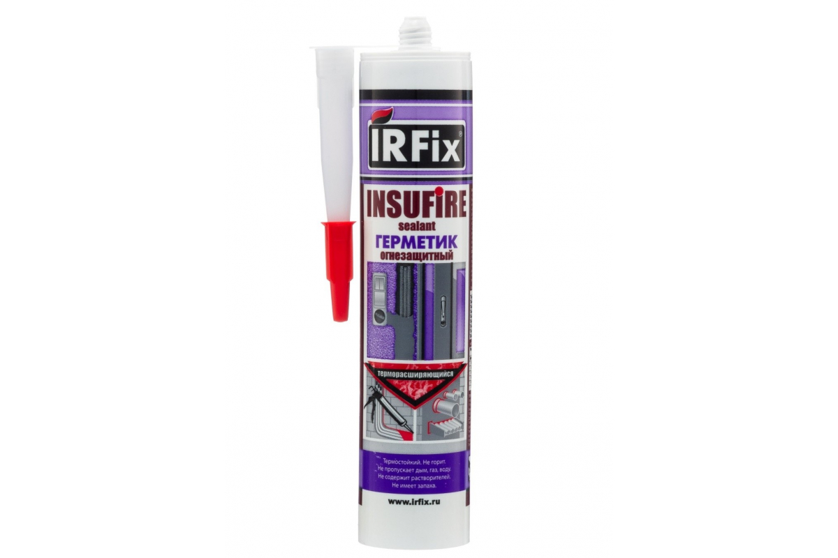 Терморасширяющийся огнезащитный герметик IRFIX INSUFIRE 310 мл 20068