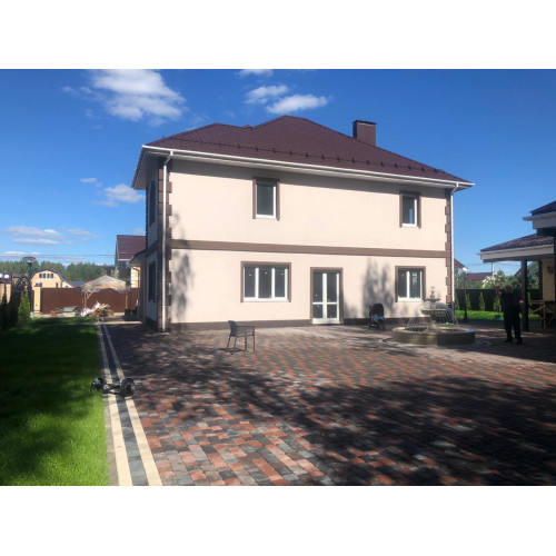 Тротуарная плитка Старый город классика 60 мм красный