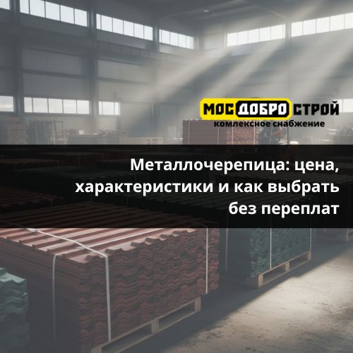 Металлочерепица: цена, характеристики и как выбрать без переплат Металлочерепица: цена, характеристики и как выбрать без переплат