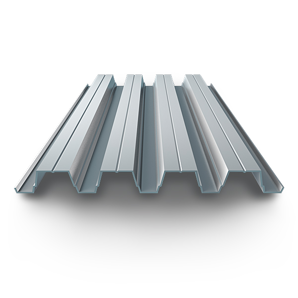 Профнастил оцинкованный Н75 0.7x750x6000