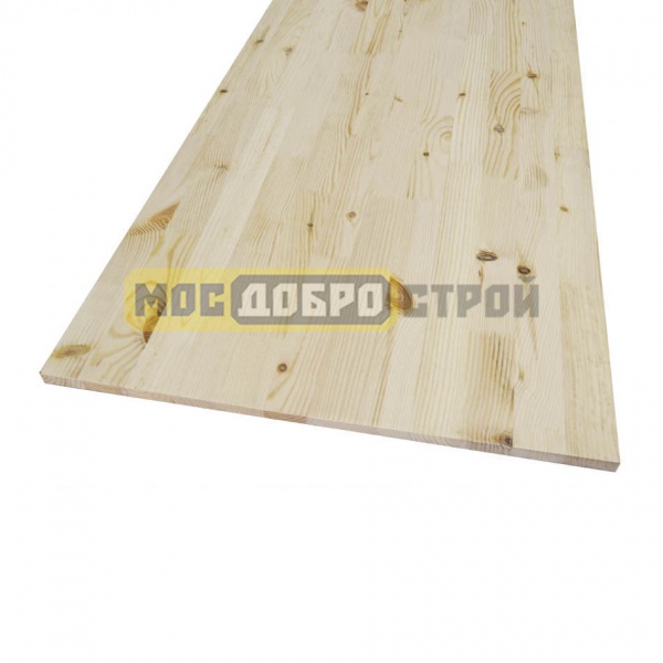 Мебельный щит 18х500х2000 мм Сосна АБ Сращенный