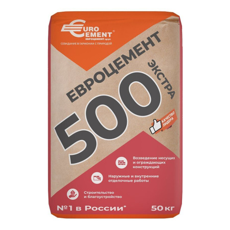 Евроцемент М500 50 кг