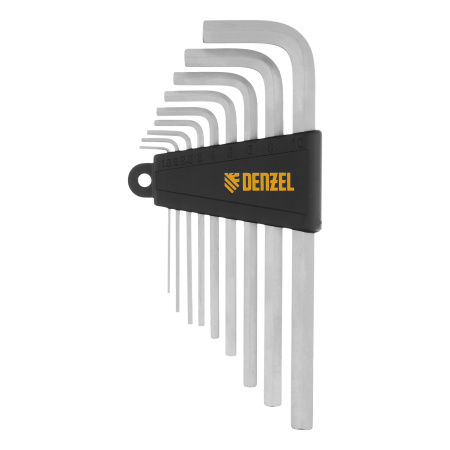 Набор инструментов, 1/2", 1/4", CrV, S2, пластиковый кейс, 100 предметов Denzel цена