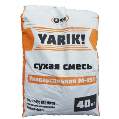 Сухая смесь М150 Ярик Универсальная 40кг (42шт/п)