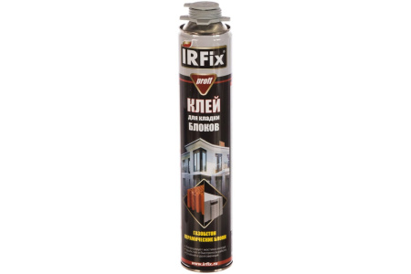 Строительный клей для кладки блоков IRFIX Proff 750 мл 10007