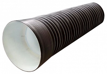 Труба гофрированная 300/340 SN6-7 FD-plast с раструбом 6м (колодец)