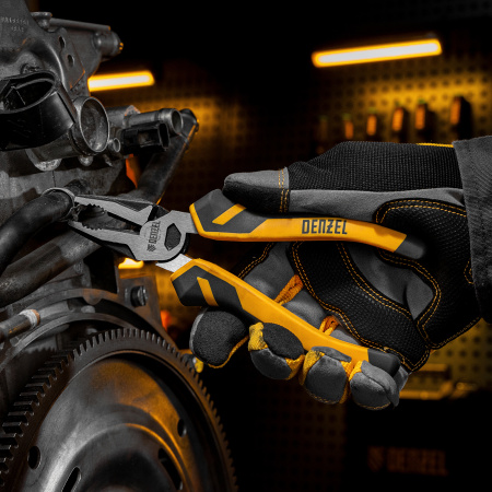 Набор инструментов, 1/2", 1/4", CrV, S2, пластиковый кейс, 100 предметов Denzel цена