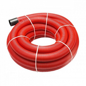 Труба защитная двустенная d 160мм красная (бухта 50м) SN6
